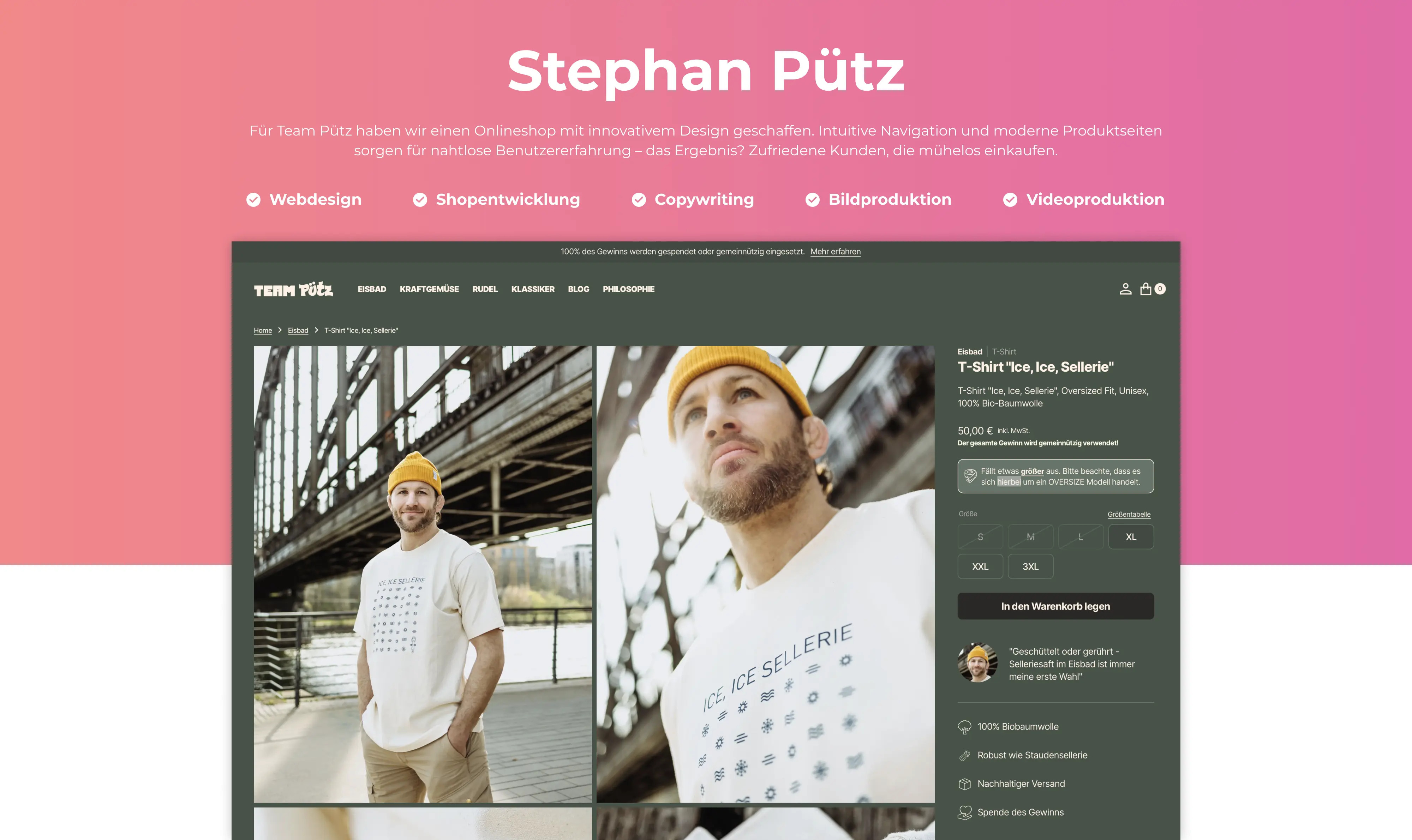Exportarts GmbH Project - Shopontwikkeling
