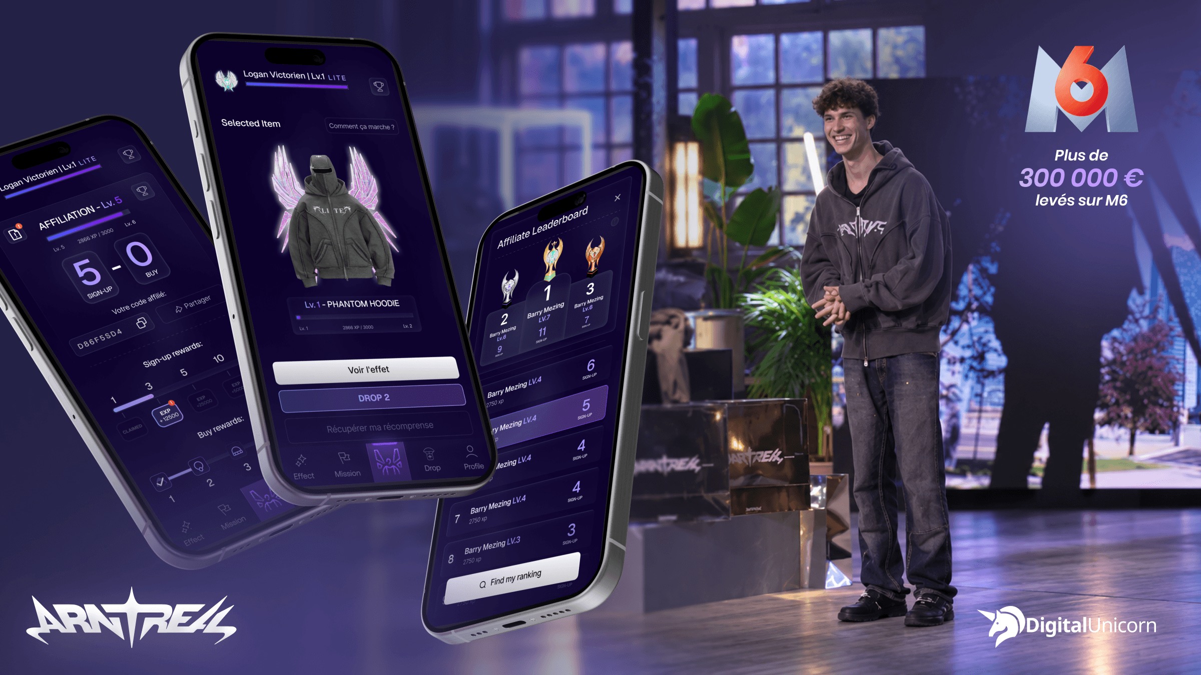 Digital Unicorn SAS Project - ARNTREAL, NFC-geconnecteerde kleding en mobiele gamification