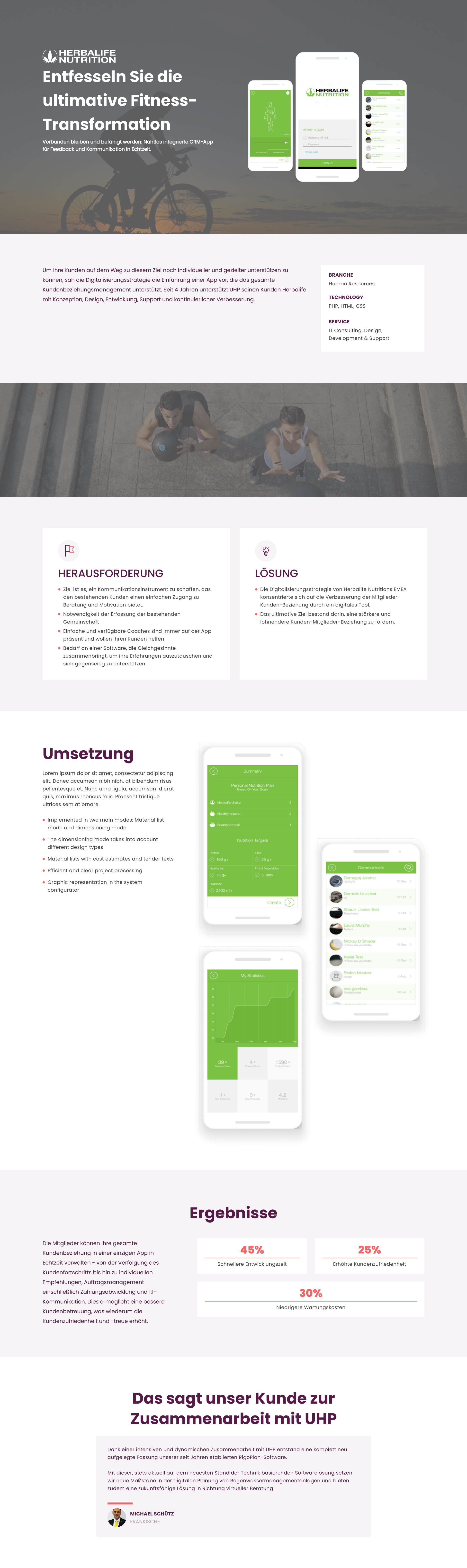 UHP Software GmbH Project - Leden-app