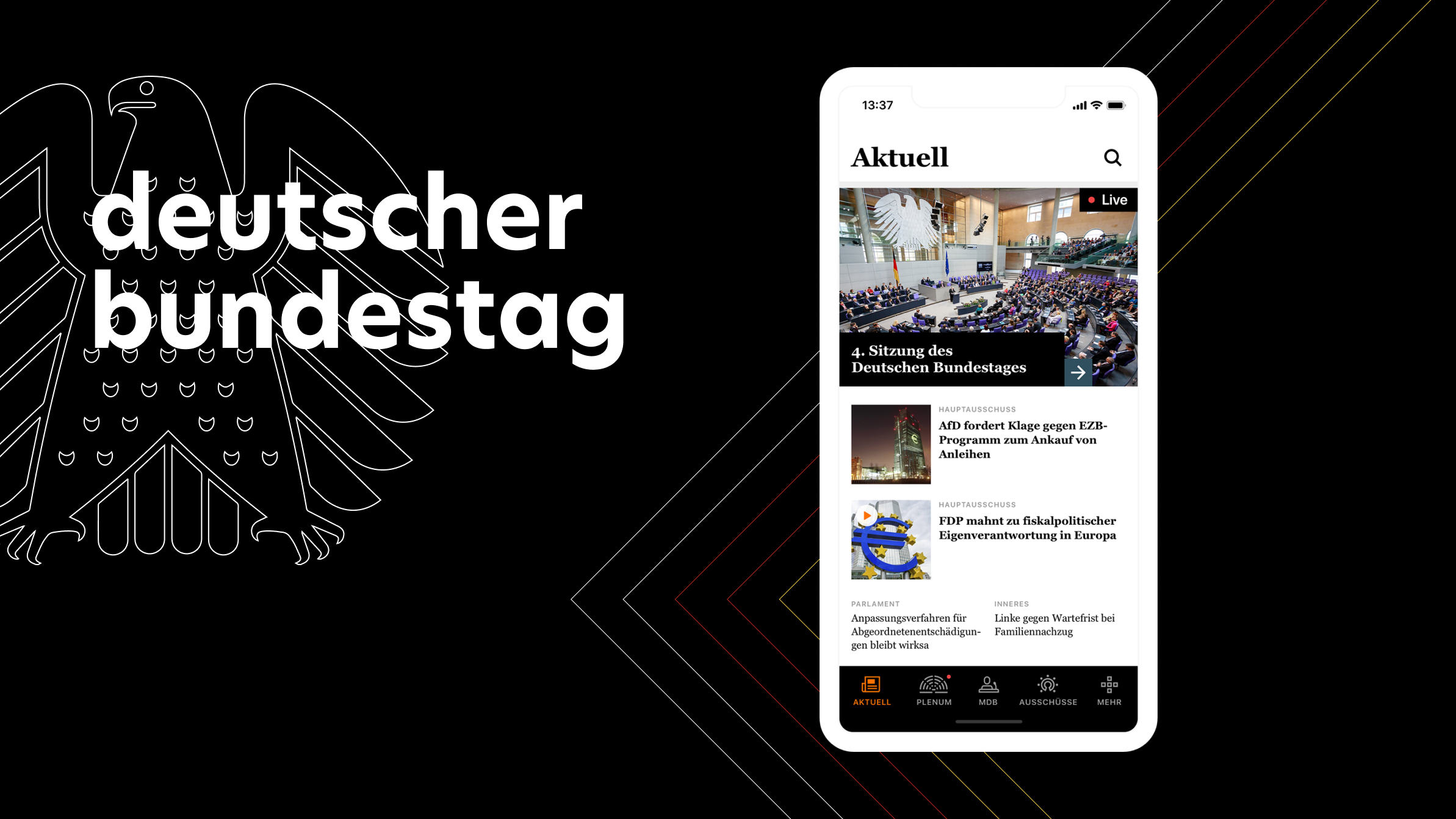Ackee GmbH Project - Bundestag-app
