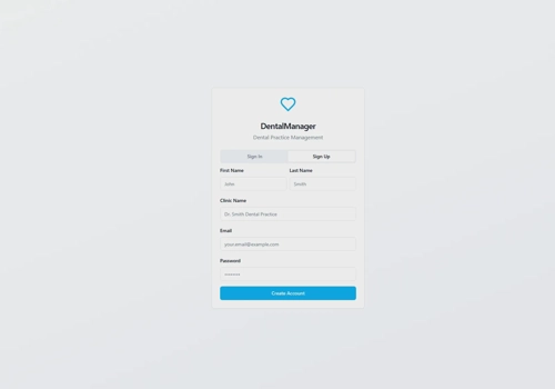 TeloPak Agence Digitale Project - DentalManager, Modern CRM-systeem voor tandklinieken