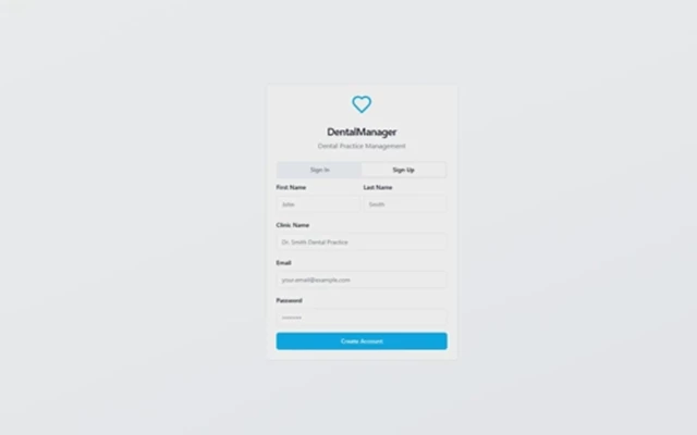 TeloPak Agence Digitale Project - DentalManager, Modern CRM-systeem voor tandklinieken