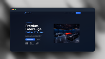 Genizi Project - Website van autobedrijf