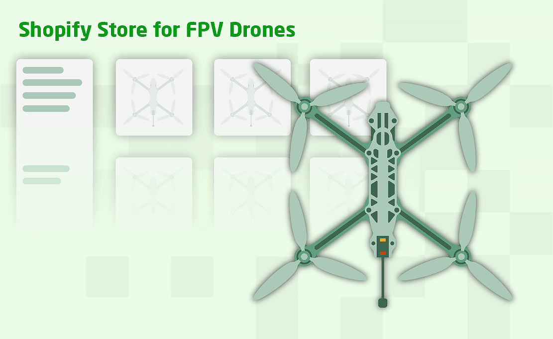 Chudovo OÜ Project - Shopify-winkel voor FPV-drones