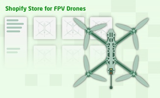 Chudovo OÜ Project - Shopify-winkel voor FPV-drones