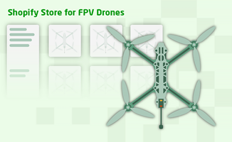 Chudovo OÜ Project - Shopify-winkel voor FPV-drones