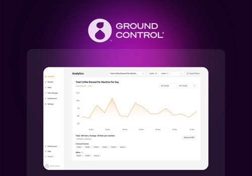 OVERCODE Project - Ground Control Coffee - SaaS-app (React, AWS, IoT)