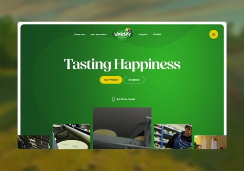 Made By us Project - Velder webwinkel-/corporate website rebranding