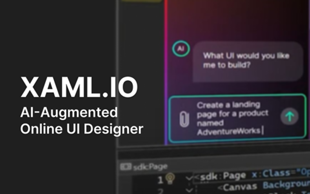 Userware Project - XAML.io, AI-ondersteunde UI-ontwerper