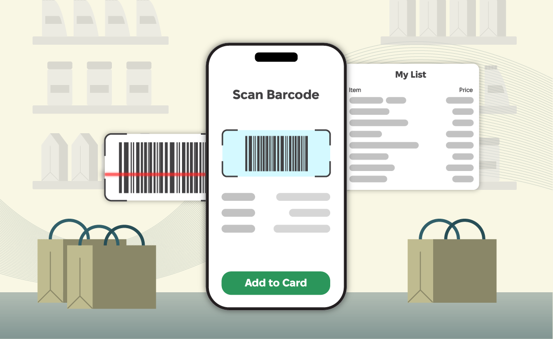 Chudovo OÜ Project - App voor zelfscannen van goederen en checkout