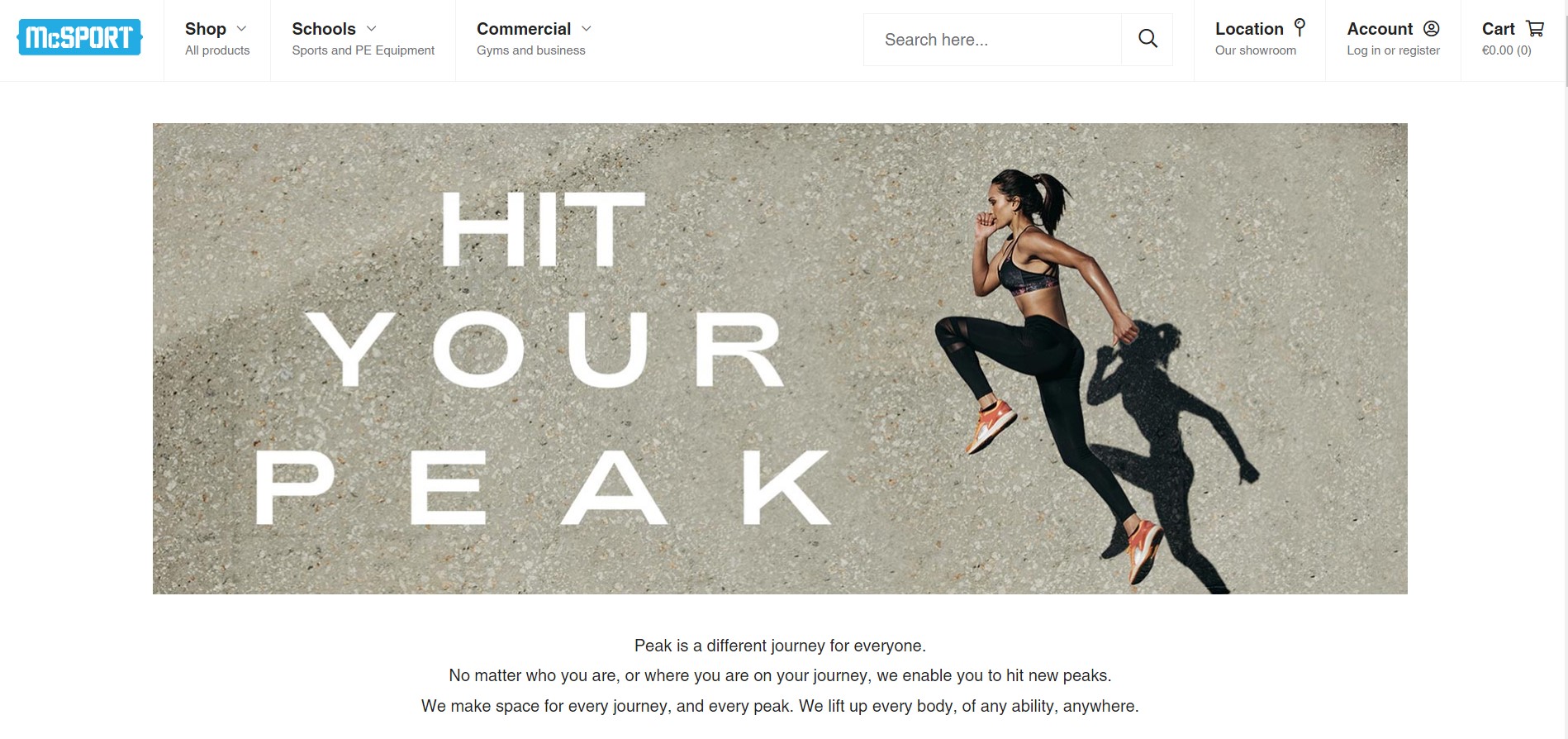 MakeBeCool Project - Ondersteuning en onderhoud voor Shopify voor McSports
