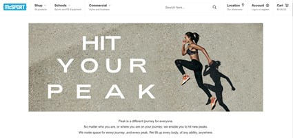 MakeBeCool Project - Ondersteuning en onderhoud voor Shopify voor McSports