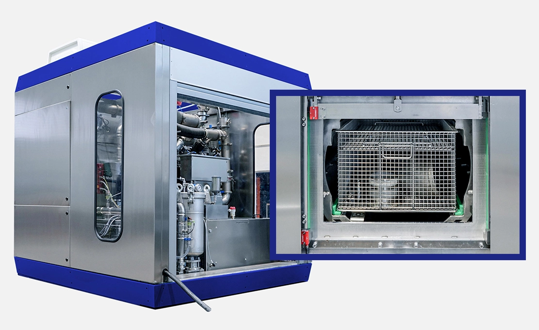 Chudovo OÜ Project - 3D-animatie van een industriële wasmachine