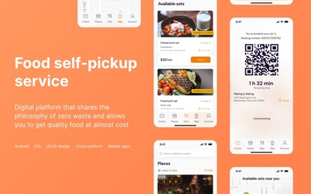 Managed Code Project - Zelfafhaalservice voor eten