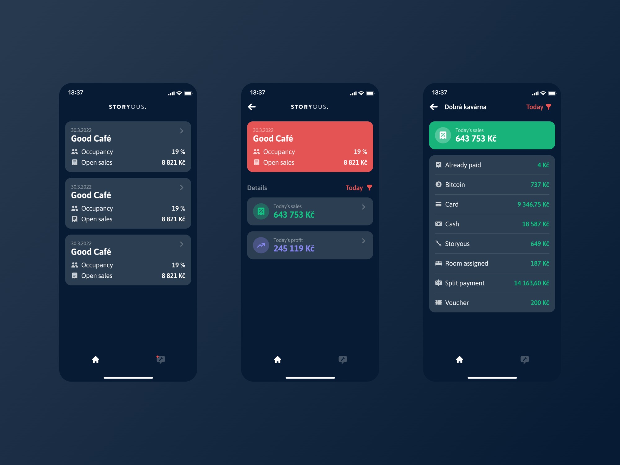 iDevBand Project - Mijn Storyous mobiele app