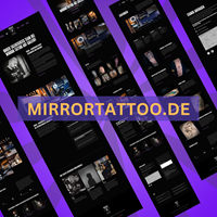 Webdesign VALNOVO Project - Website voor tattoo studio
