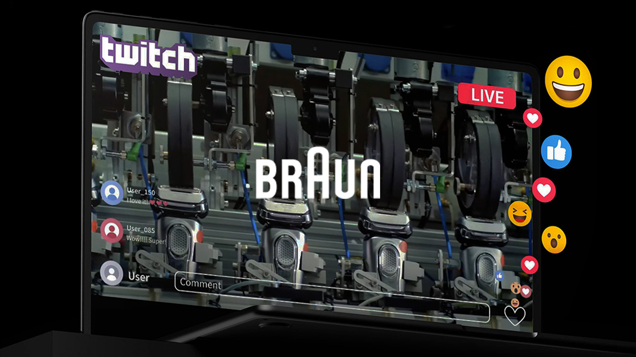 ARTUS interactive GmbH Project - Shave Forever - producttest als livestream