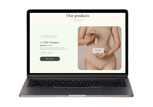 Design 030 Project - Shopify-winkel voor vrouwelijke hygiëne