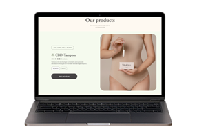 Design 030 Project - Shopify-winkel voor vrouwelijke hygiëne