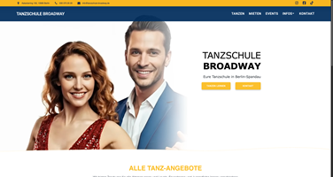 ArtiPixel Project - Volledige merkidentiteit voor dansschool Broadway Berlin