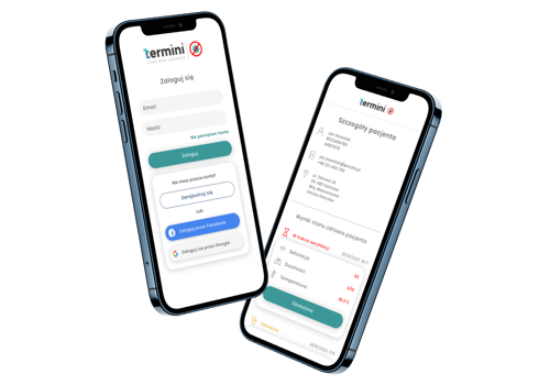 UX-MAN Project - COVIDTermini.app - app voor faciliteiten en patiënten
