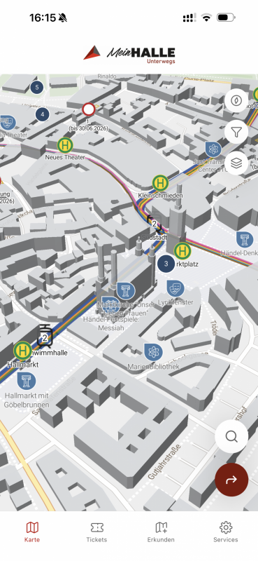 TITANSHUB GmbH Project - Bouw opnieuw Mijn HALLE onderweg