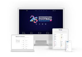 Glush Project - Vernieuwing van de website voor het voetbaltoernooi