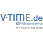 V-TIME.de EDV Systemservice Logo