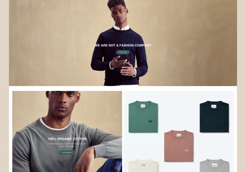 Swipe Up Project - Shopify-website - Van Harper