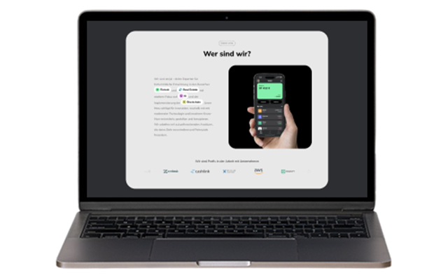 Design 030 Project - AI- & blockchainwebsite voor emjul