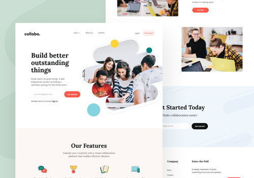 Webkraftr Project - Landingspagina-ontwikkeling