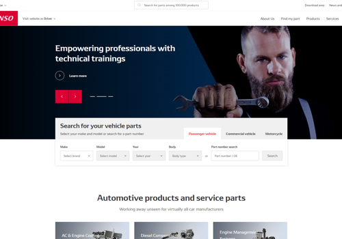 Your Next Agency Project - DENSO, toonaangevende fabrikant van auto-onderdelen