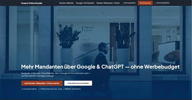 Ventas Webdesign CLG Project - Advocatenkantoor, BRAO-conforme website + lokale SEO