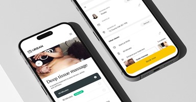 Vention Project - Urban: Fris design en nieuwe functies voor iOS-massage-apps