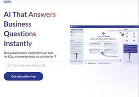 10xStudio Project - Bloom - Business Intelligence aandrijven
