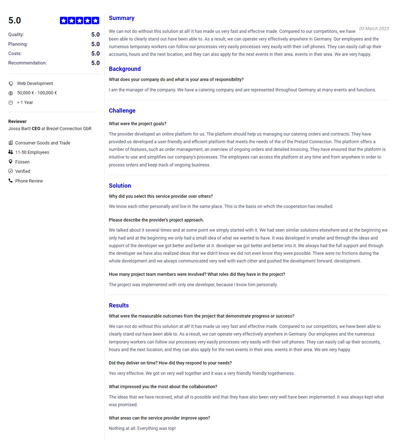 Klantreviews