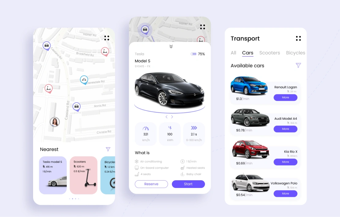 Andersen Germany GmbH Project - Bereid IT-tool voor gedeelde mobiliteit