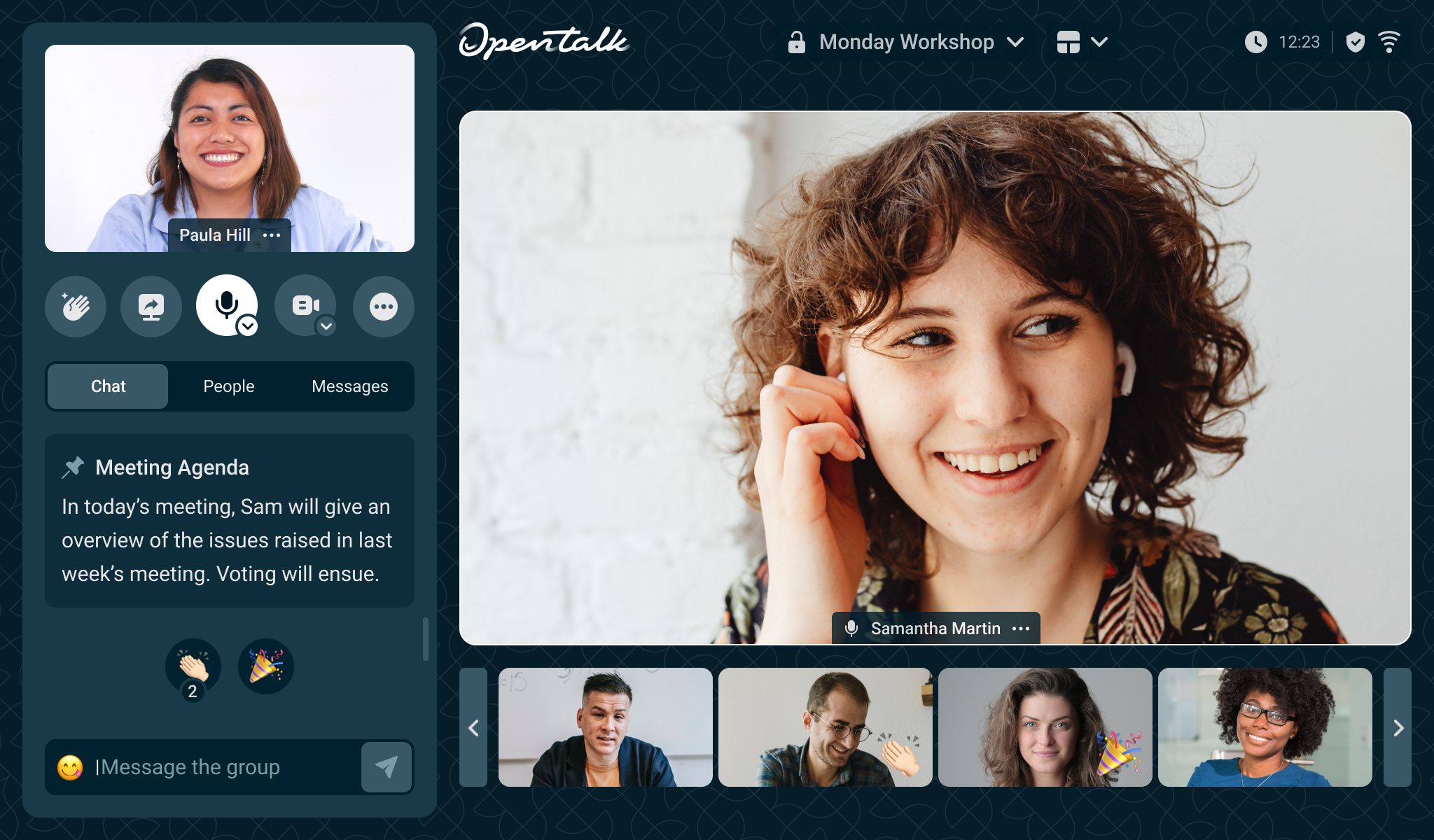 Creative Navy Project - Videoconferentie