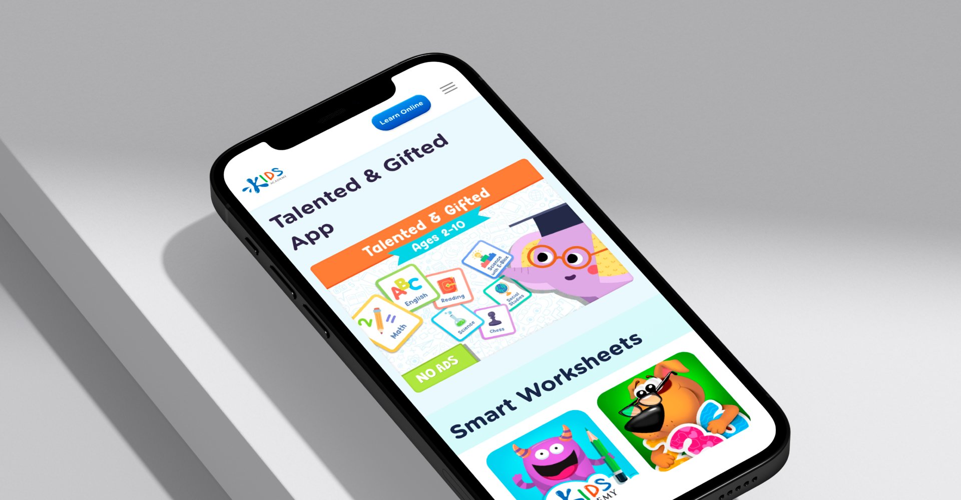 Vention Project - Kids Academy: digitaal leerplatform met AI en analytics