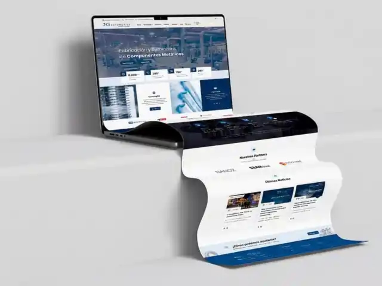Iconify Branding Project - Bedrijfswebsite voor een industriële autogroep