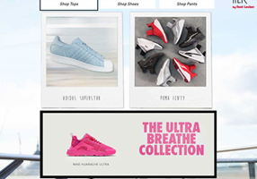 StormCIS 360 Identity Experience | Design in Focus Project - Foot Locker Damesportaal
