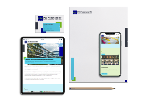 gonzodesign Project - Design voor corporate identity en een op maat gemaakte WordPress-site