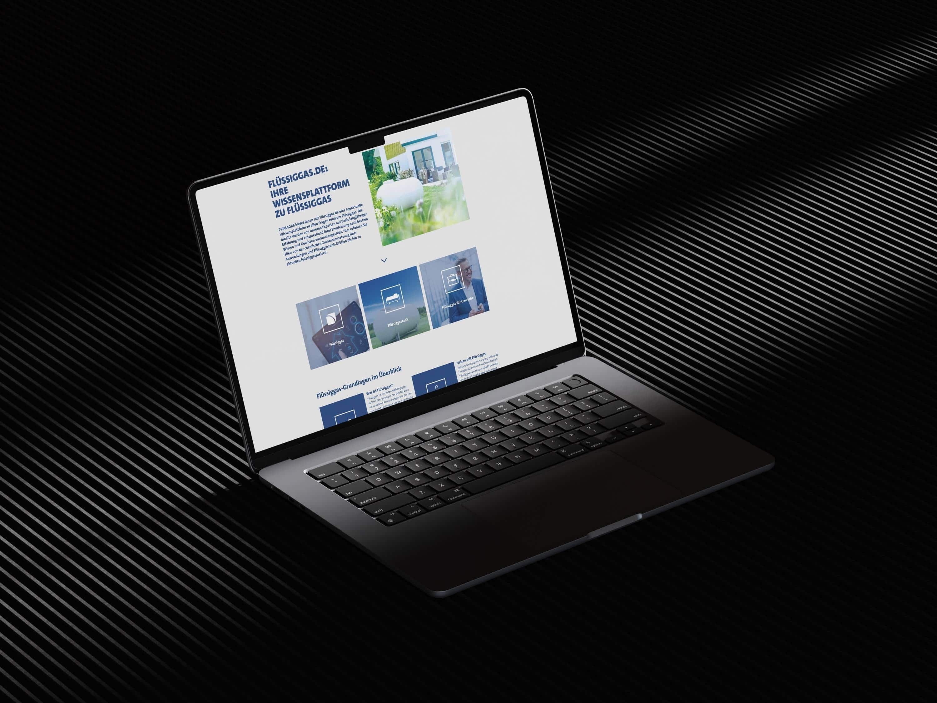Koch Essen Kommunikation + Design GmbH Project - Kennisplatform Flüssiggas.de
