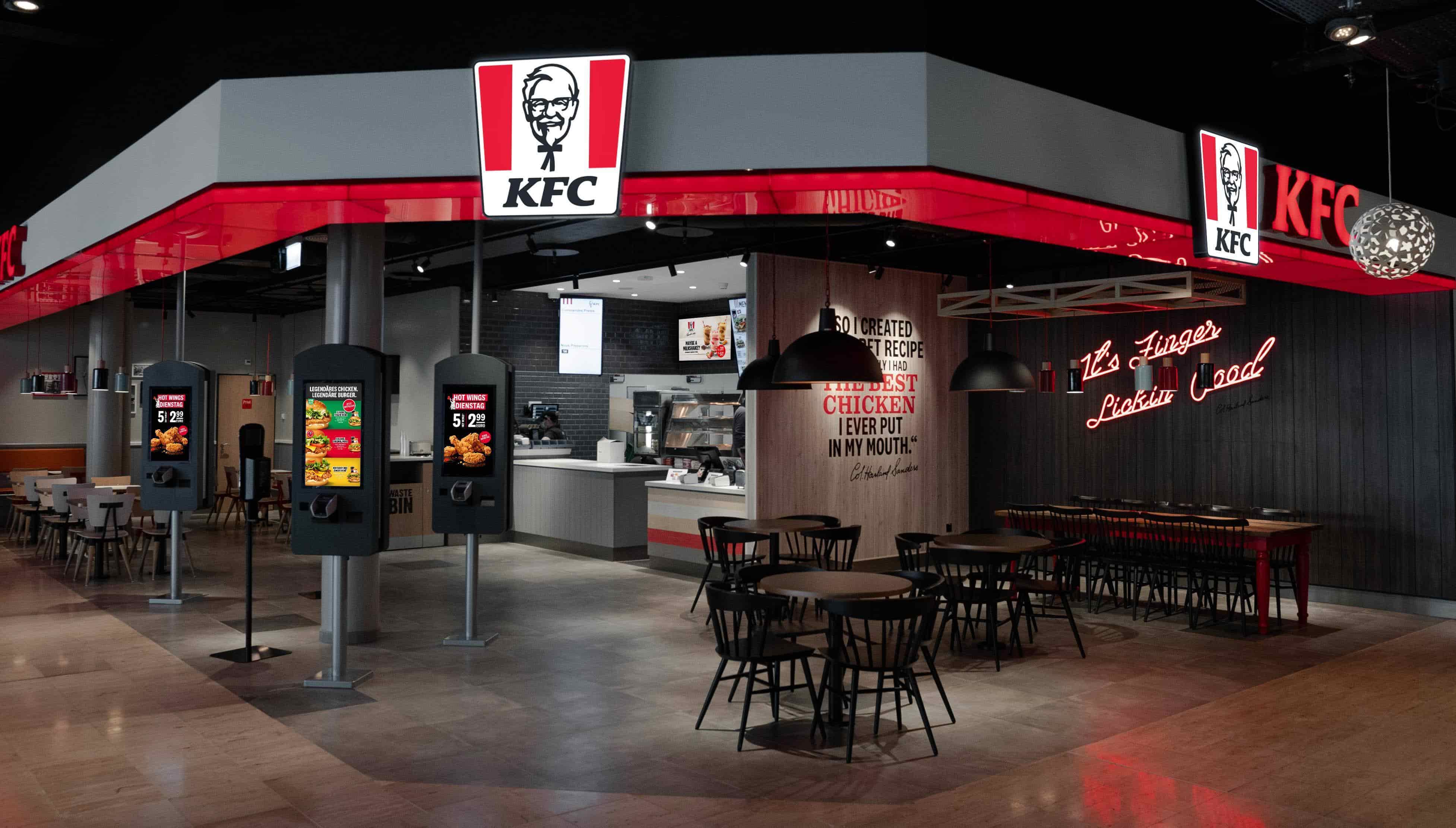 Koch Essen Kommunikation + Design GmbH Project - KFC-winkelcommunicatie