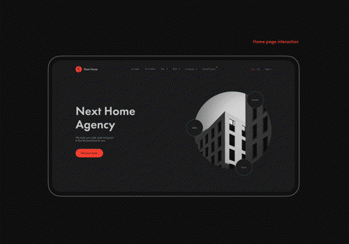 REYME Project - Next Home landingspagina