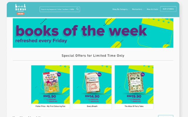 Upstack Studio Project - BookXcess Online