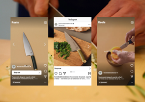 LOUD Creative Digital Agency Project - Florentine Kitchen Knives
