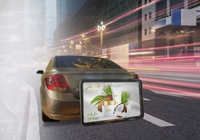 Adintelo Project - Externe digitale bewegwijzering voor auto's