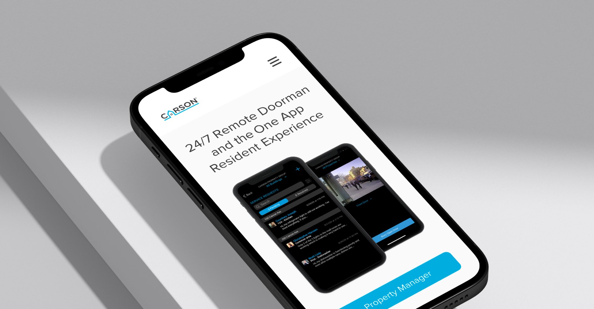 Vention Project - Carson Living: uitgebreide web-, IoT- en QS-oplossingen