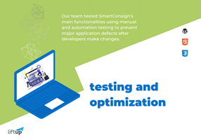 LiftUp Project - Testen en optimaliseren